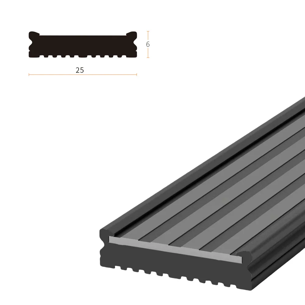 6mm ultra thin magnetic track bar